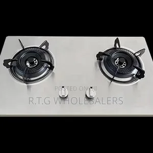 Amaze 2‐Burner Gas Hob Cooker – Durable Stainless Design
