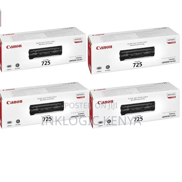 Canon 725 Toner Cartridge, Black