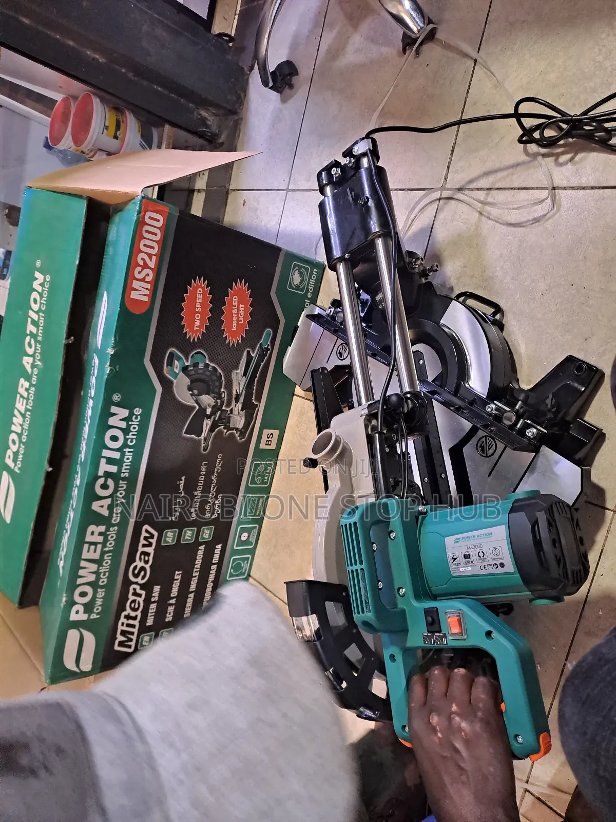 Power Action 2000w Miter Saw