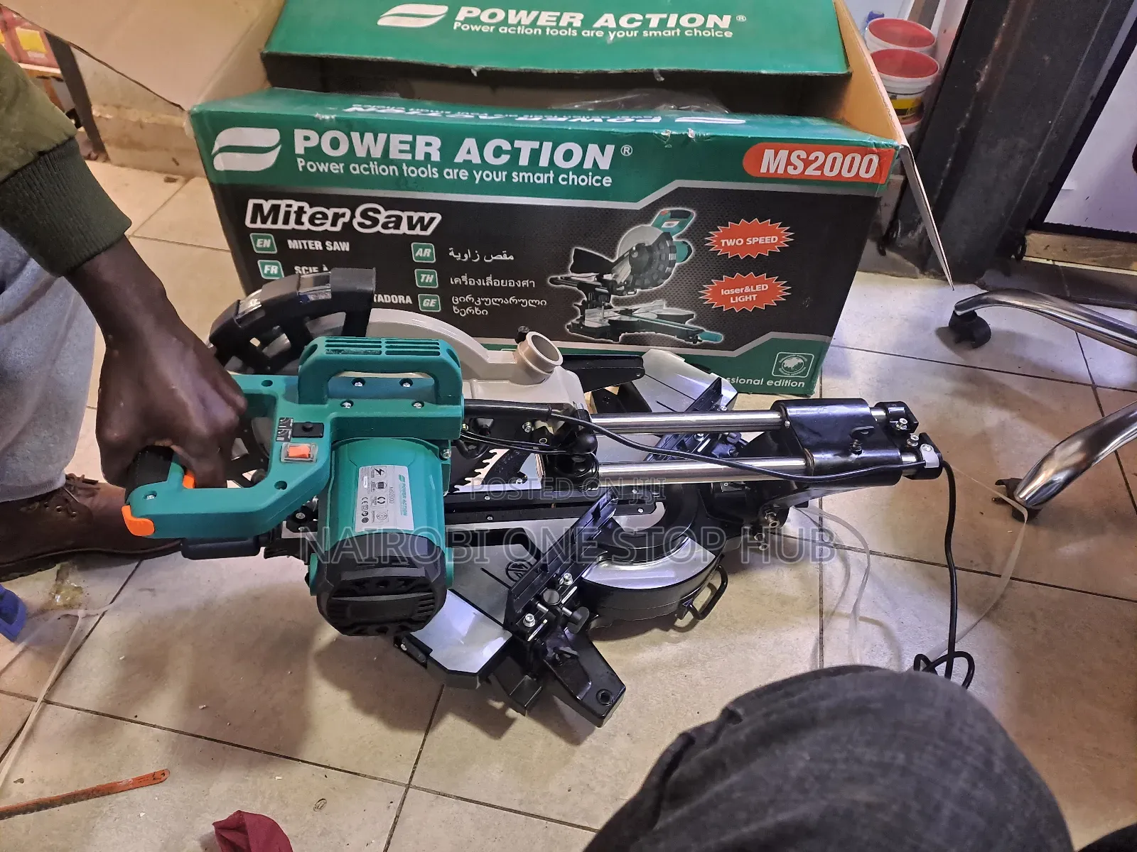 Power Action 2000w Miter Saw