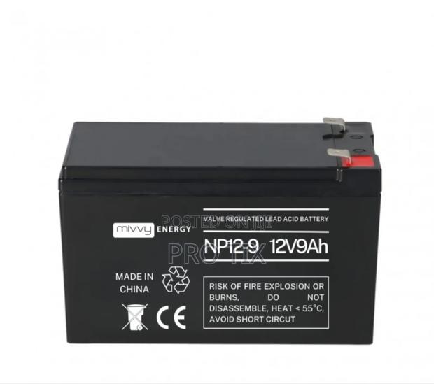 Evi 9ah 12v Lead-Acid Battery - Evia9-12 - thumbnail 4