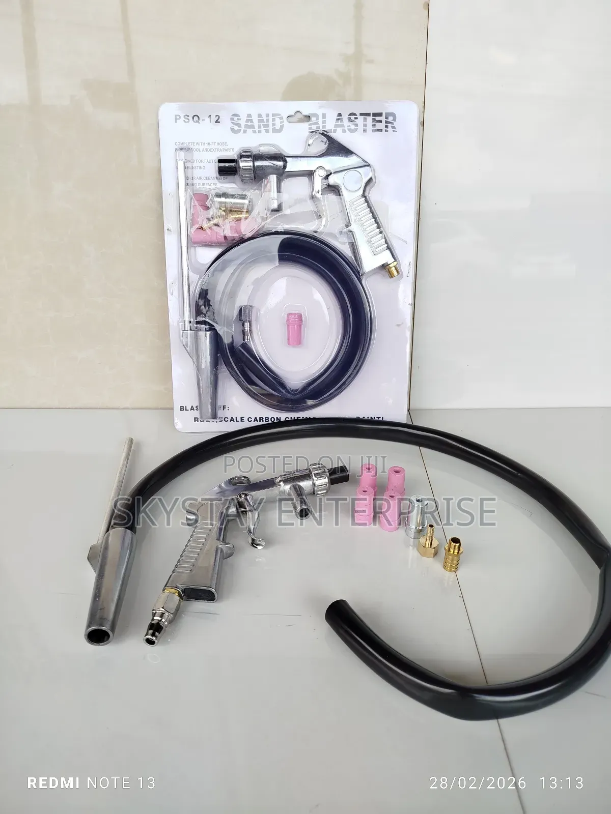 Sand Blasting Kit Tool