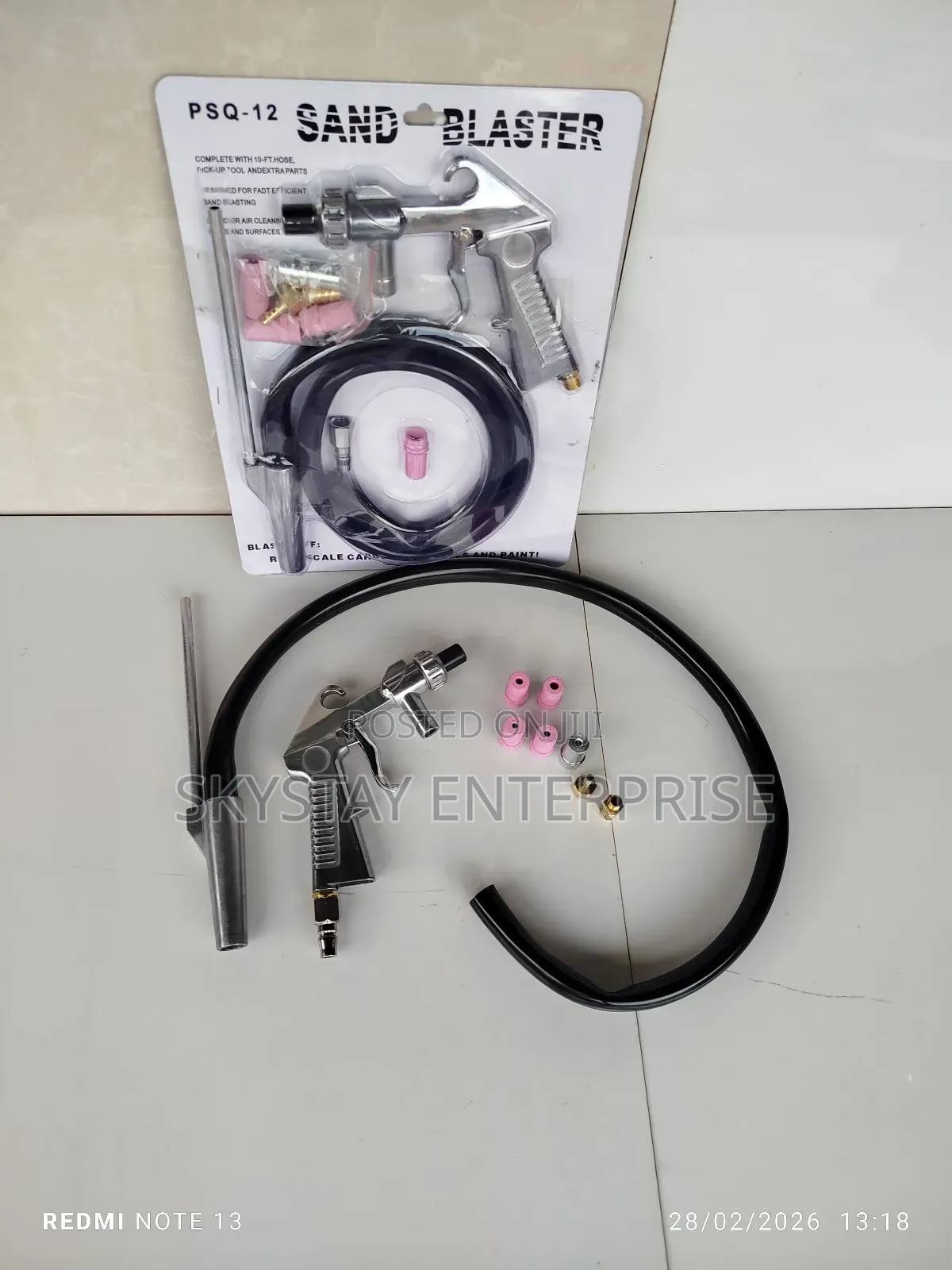 Sand Blasting Kit Tool