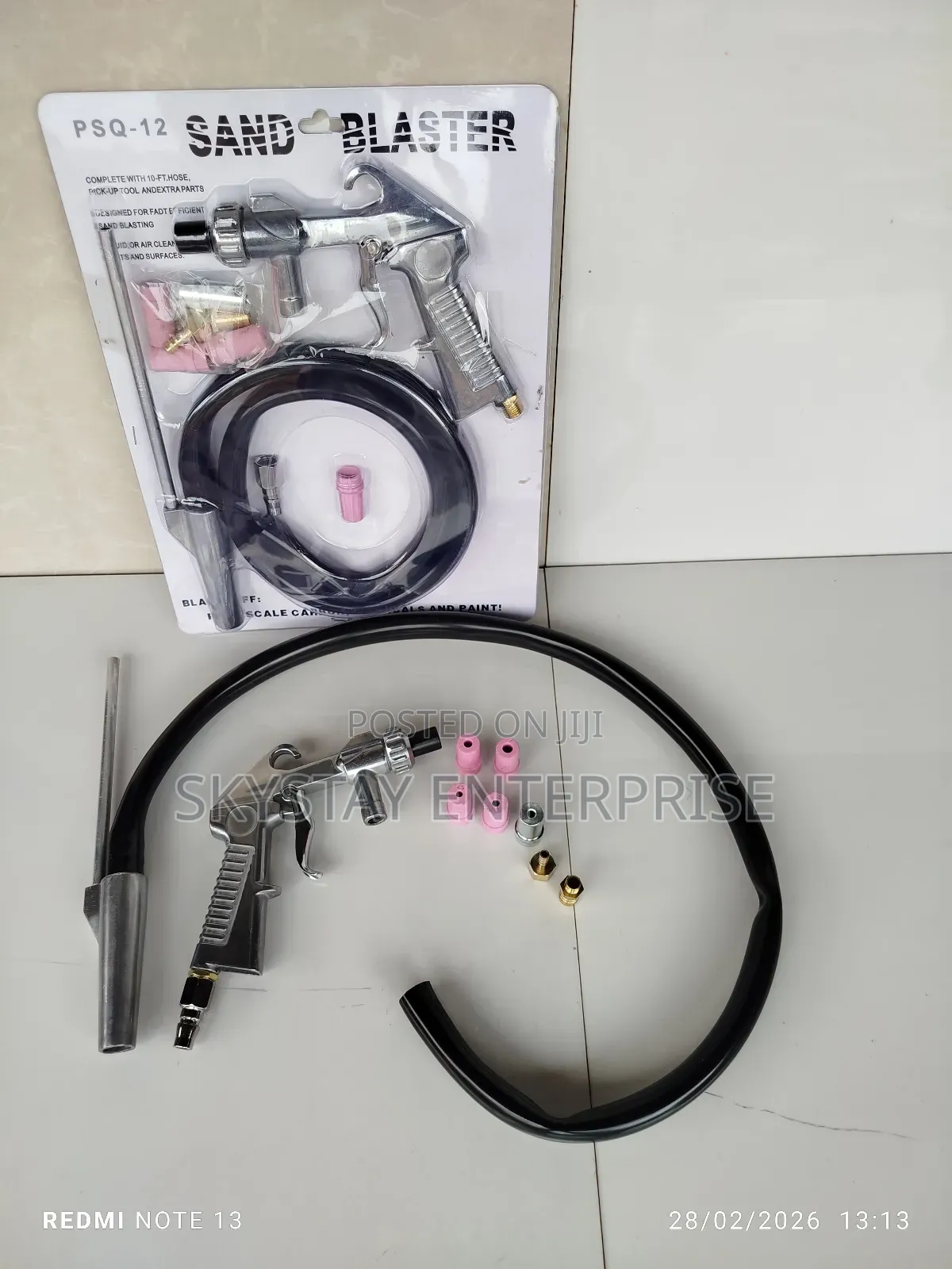 Sand Blasting Kit Tool