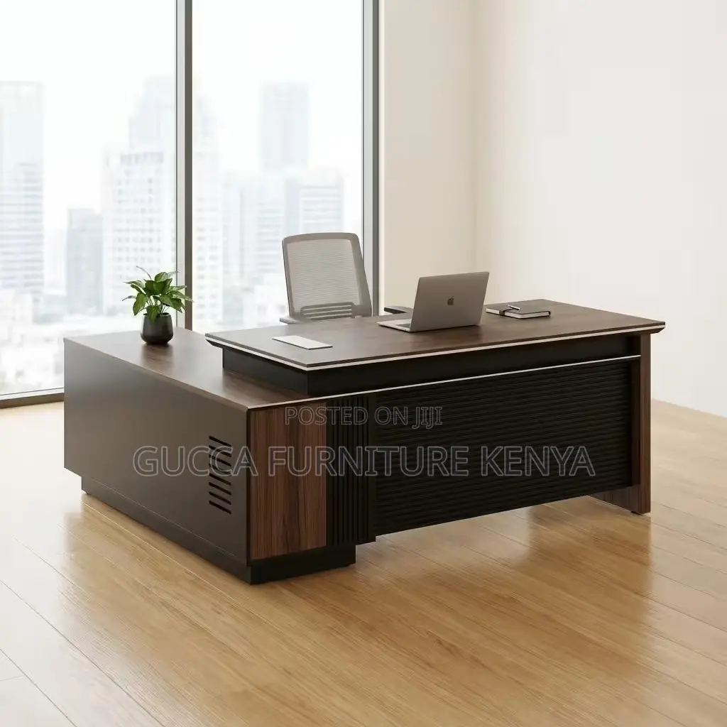 1.8 Meters Director's L-shaped Office Table