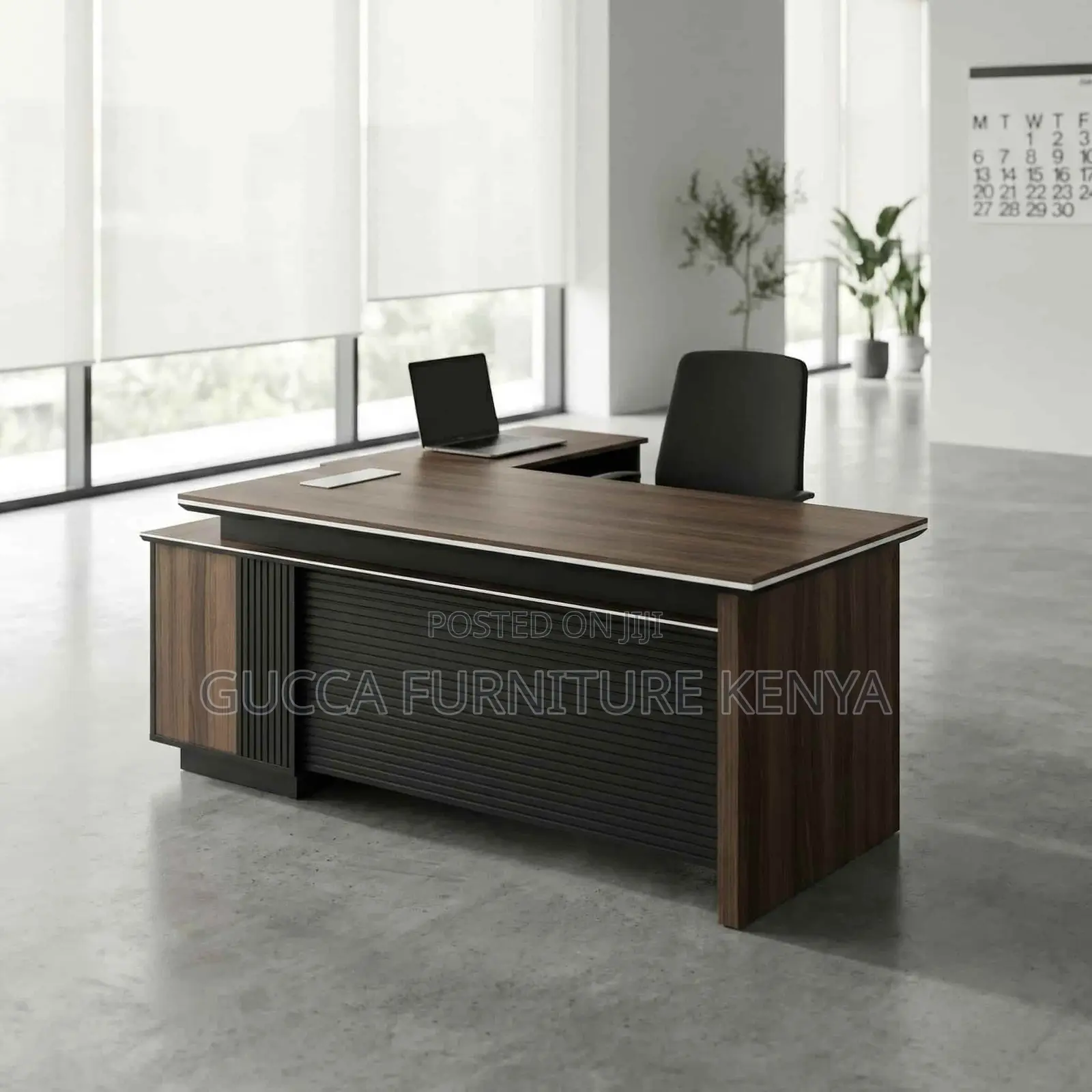 1.8 Meters Director's L-shaped Office Table