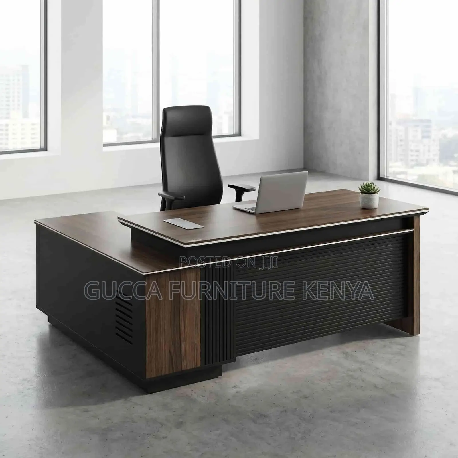 1.8 Meters Director's L-shaped Office Table