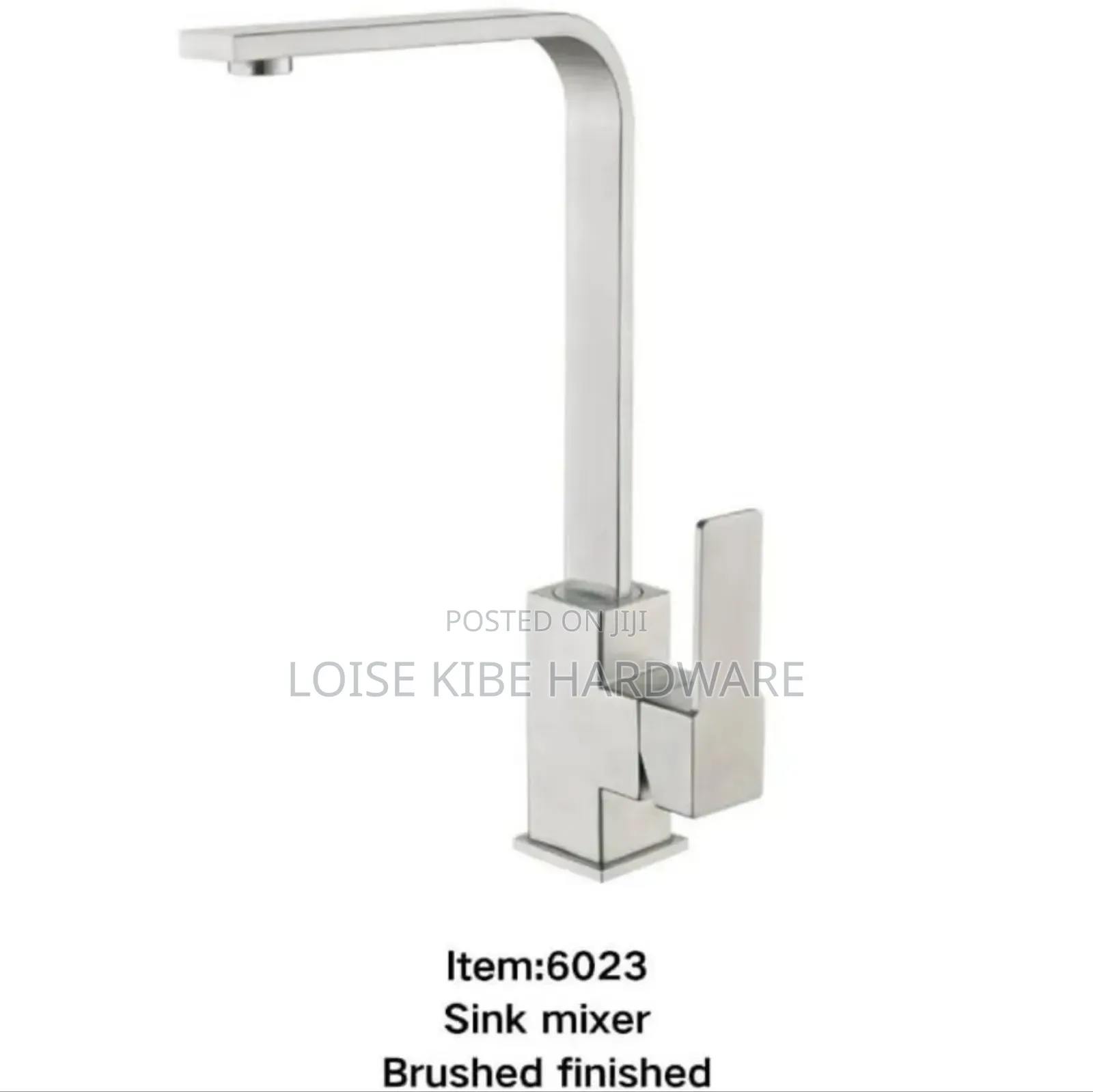 Sink Mixer Brushed Finished Silver