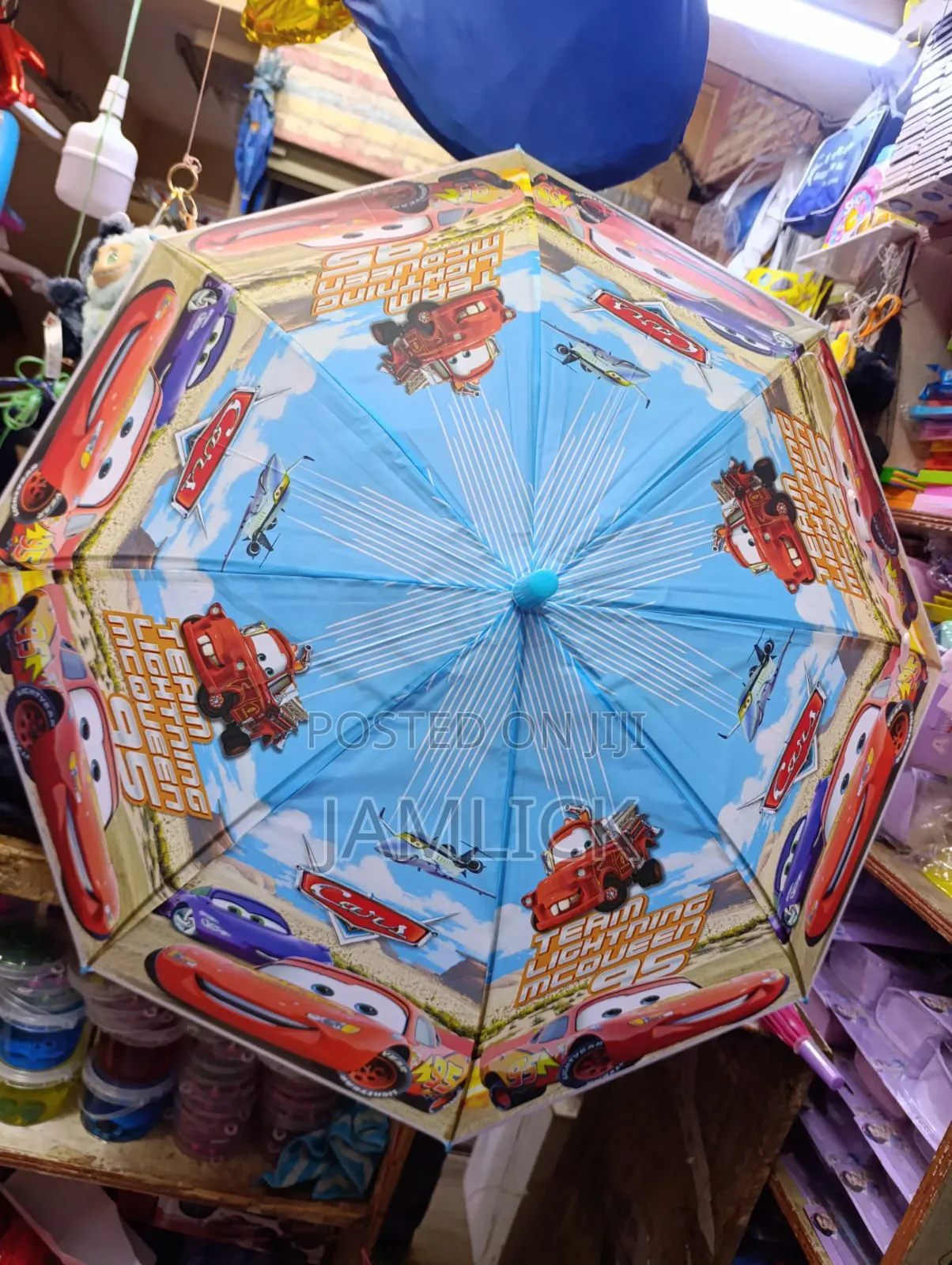 McQueen Cartoon-Themed Kids Umbrella –Kb