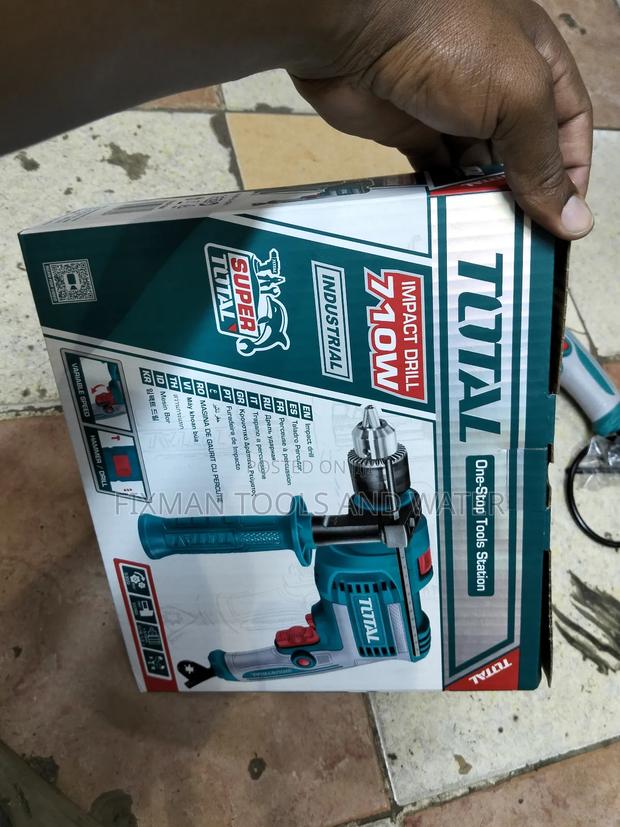 New Total Impact Hammer Drill 710 Watts 13 Mm Chunks - thumbnail 3
