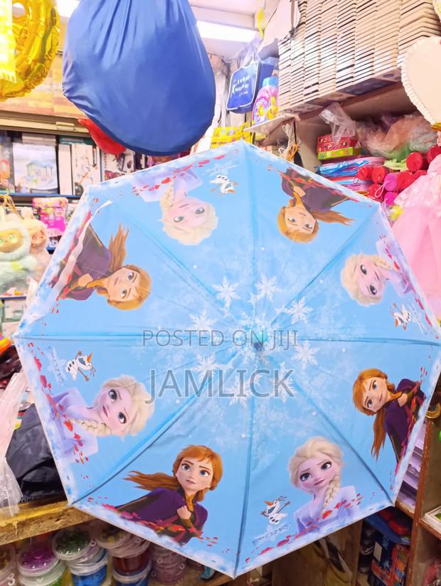 Frozen Cartoon-Themed Kids Umbrella –Kb - main view