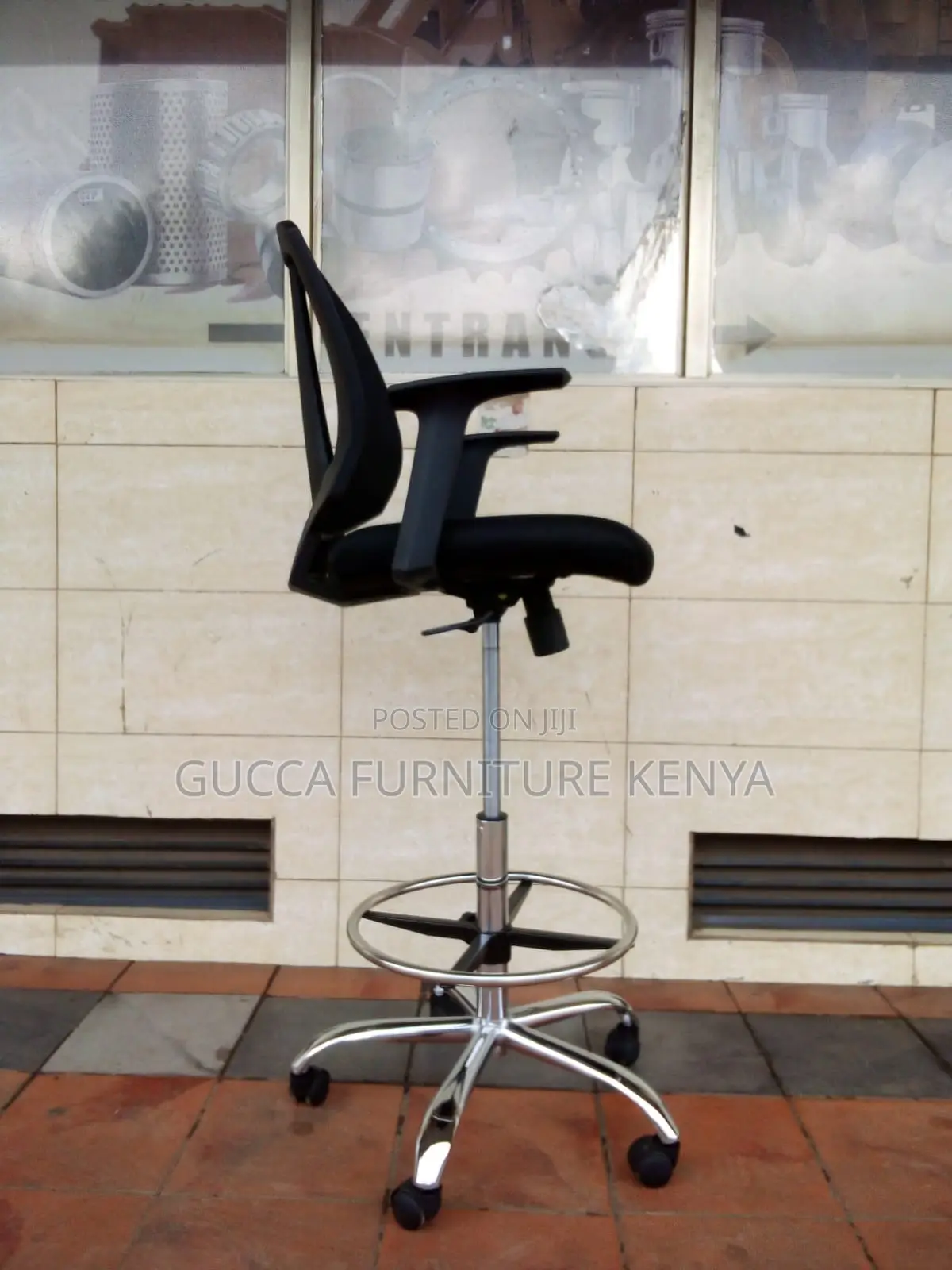 Executive High-back Cashier Mesh Office Chair