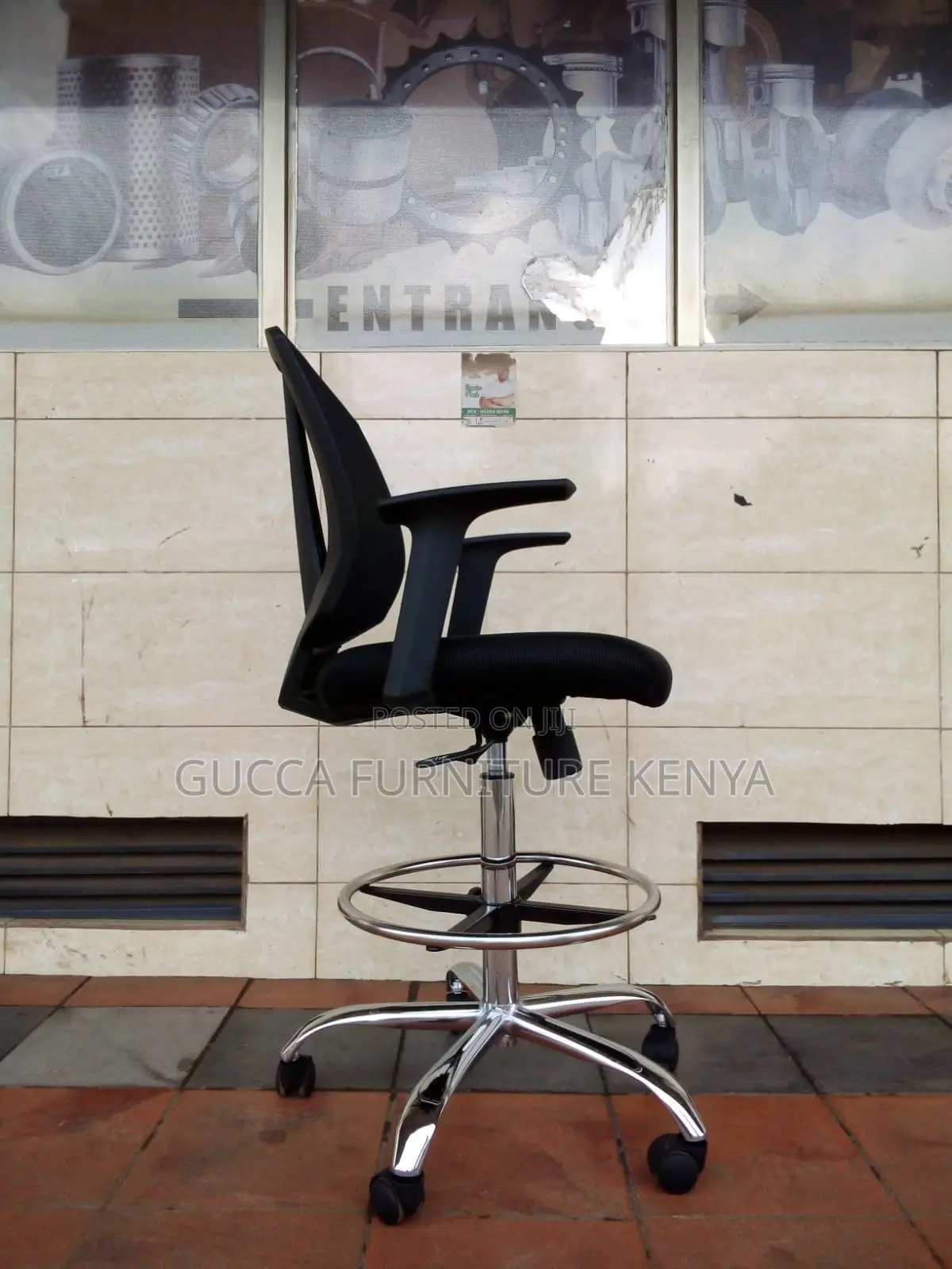 Executive High-back Cashier Mesh Office Chair