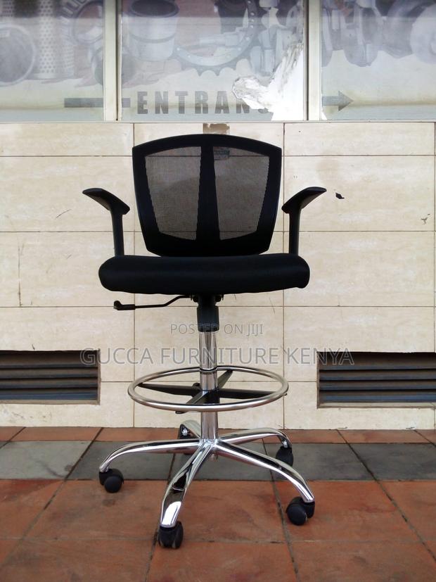 Executive High-back Cashier Mesh Office Chair - thumbnail 11