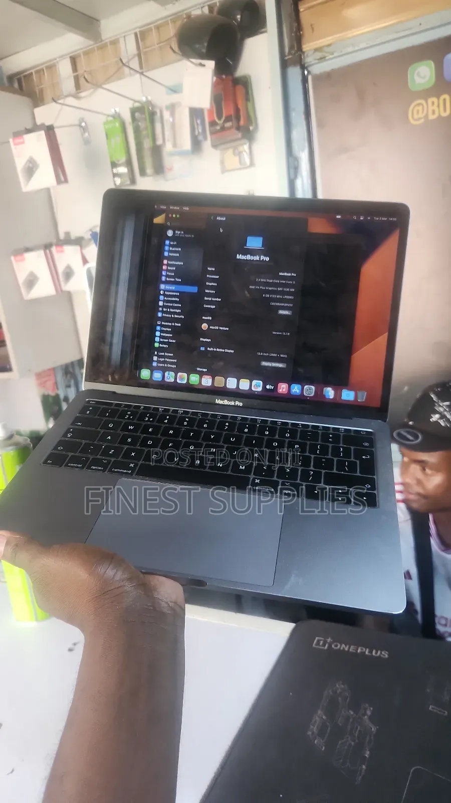 Laptop Apple MacBook Pro 2017 8GB Intel Core i5 SSD 128GB