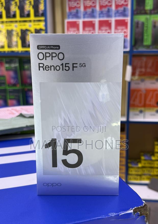 New Oppo Reno15 F 5G 512 GB Black - main view