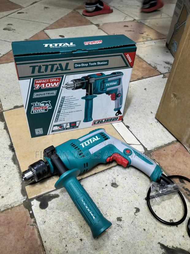 Powerful Total Impact Hammer Drill 710 W 13 Mm Chunk - thumbnail 3