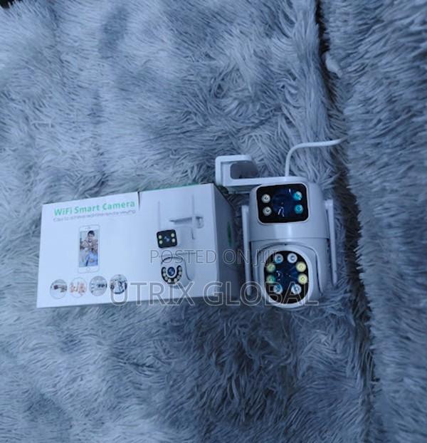 Icsee Wifi Dual Lens Ptz Camera Day Night Hd