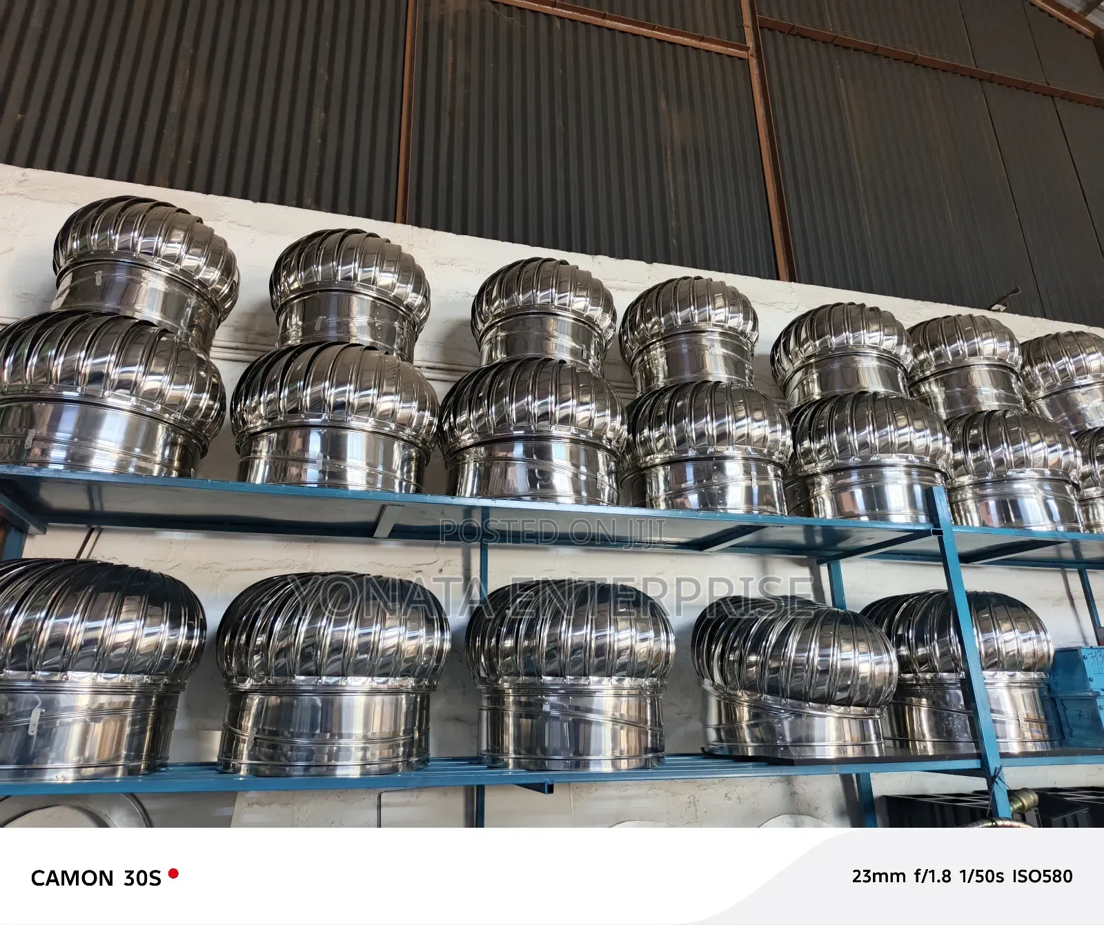 Roof Cyclones Available 500mm