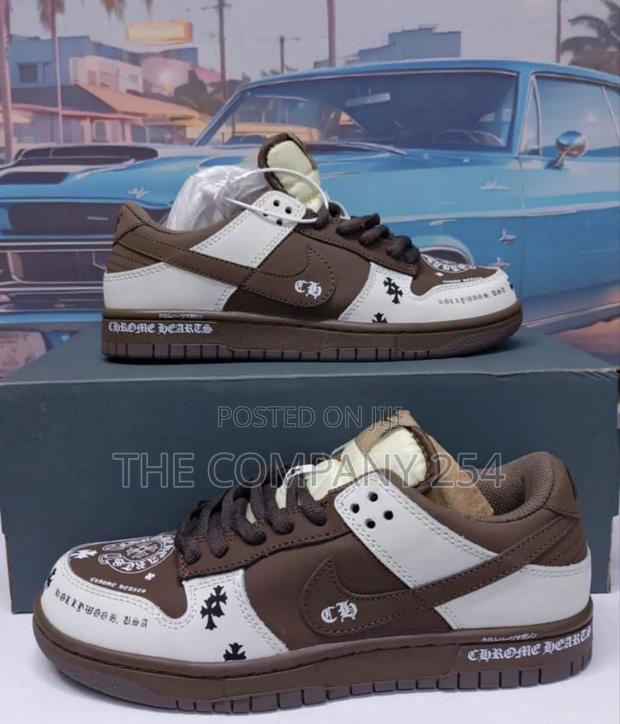 Quality Leather Unisex Designer Nike Air Force Customized Sneakers - thumbnail 3