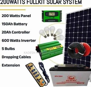 300watts Fullkit Solar System With Extention And 10m Cable - main view