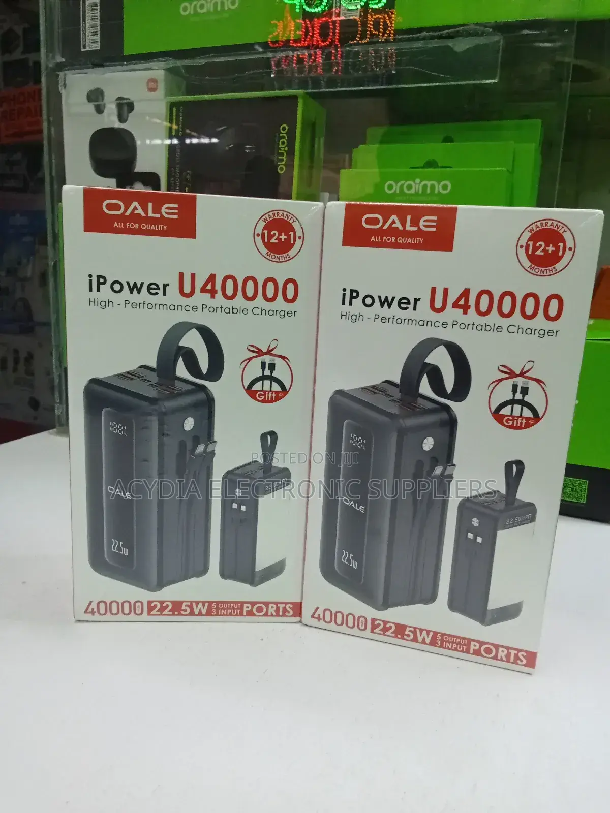 Oale Ipower U40000, You 2.5w Fast Charging Power Bank