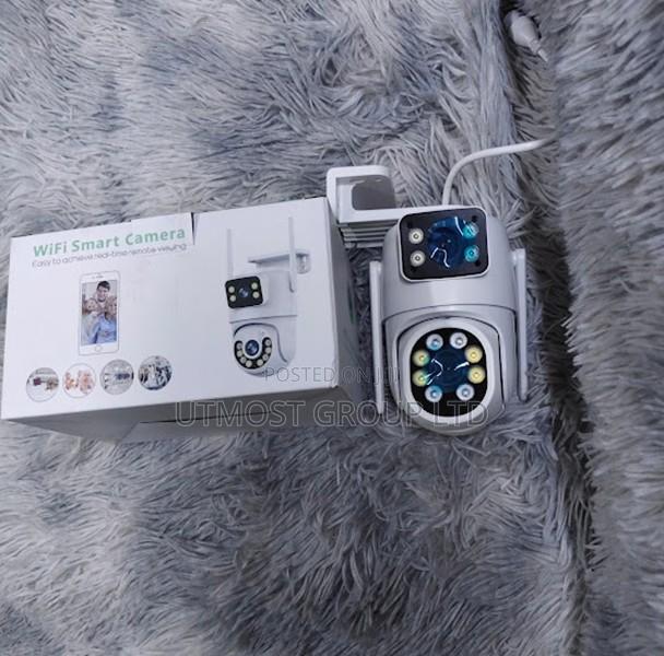 Icsee Dual Lens CCTV PTZ Camera Hd Monitoring