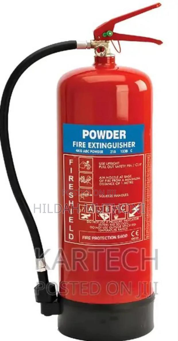 4 Kgs Dry Powder Fire Extinguisher - main view