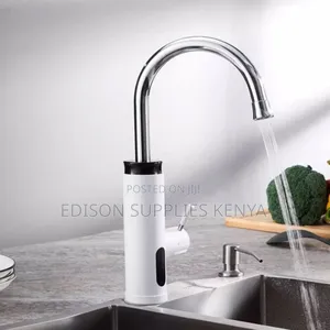 Digital Instant Heater Tap Pillar Hot Water Tap For Kitchen Salon