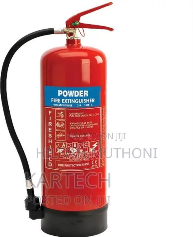 4 Kgs Dry Powder Fire Extinguisher+Vat - main view