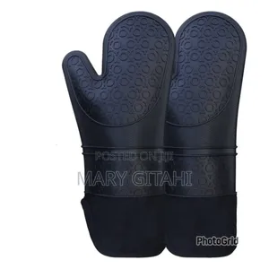 A Pair Of Silicone Oven Gloves