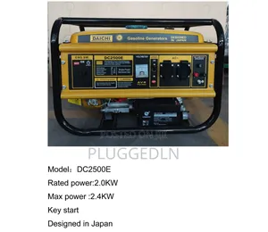 Daichi Key Start Dc2500e Gasoline Generator. 2.0kw