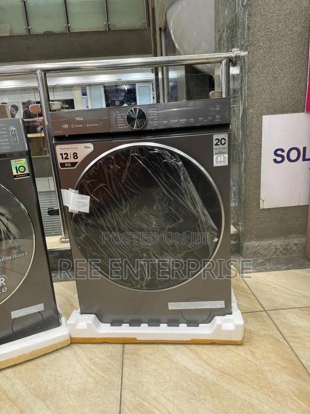 Tcl 12kg/8 Wash And Dry  Front Loader Washing Machine