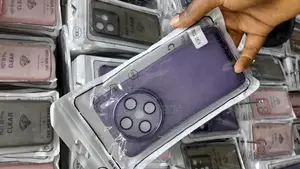 Gafifi Vivo X200 Translucent Smoke Matte Back Case -Purple