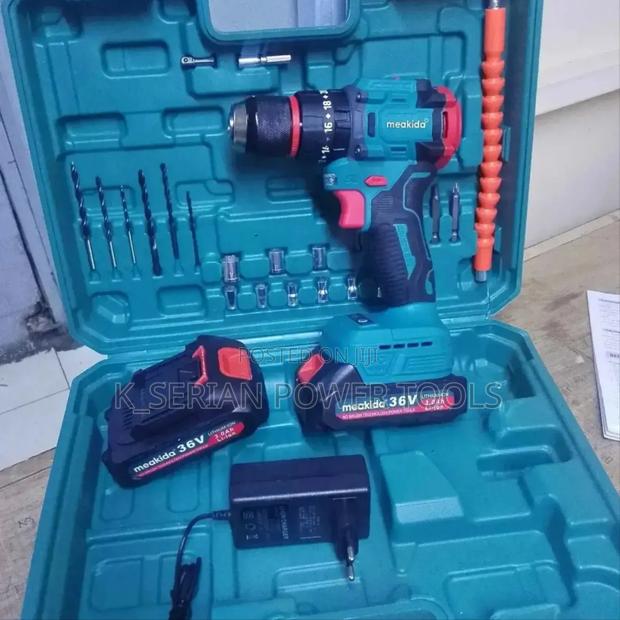 Meakida Brushless Drill/36v Brushless Cordless Drill