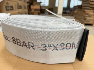 White Canvas Delivery Hose 2" ,3" ,4"