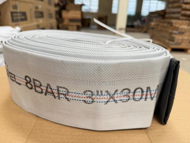 White Canvas Delivery Hose 2" ,3" ,4" - main view