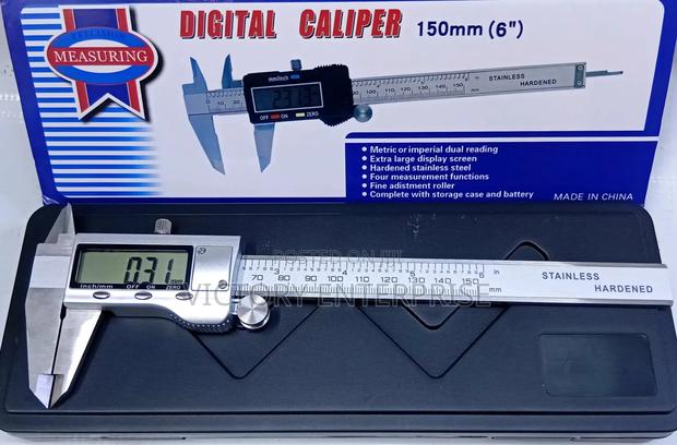Digital Vanier Caliper 6" - main view