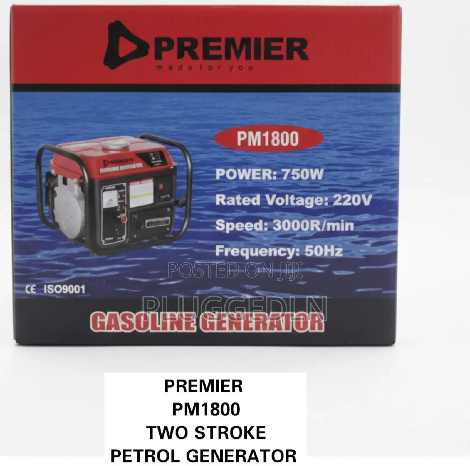 Premier Pm1800 Two Stroke Portable Gasoline Generator.