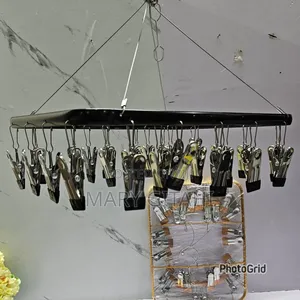 26 Peg Metallic Cloth Drying Rack Hanger