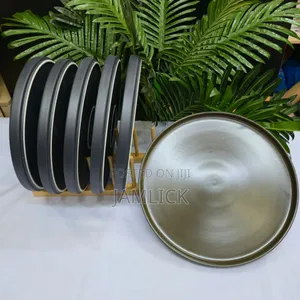 6-Piece Set Matte Ceramic Dinner Plates –Rb