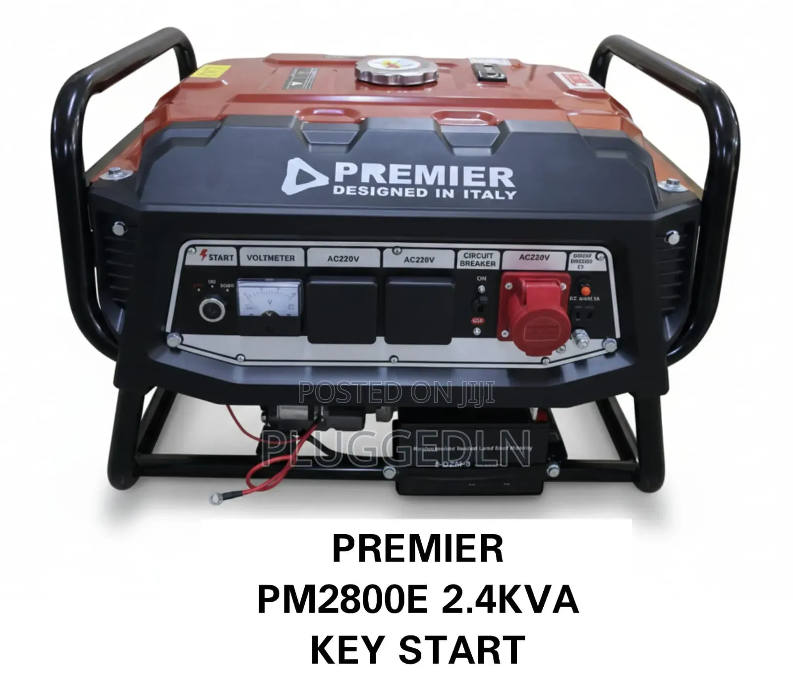 Premier Key Start Pm2800e Petrol Generator. Output: 2.4 Kva.