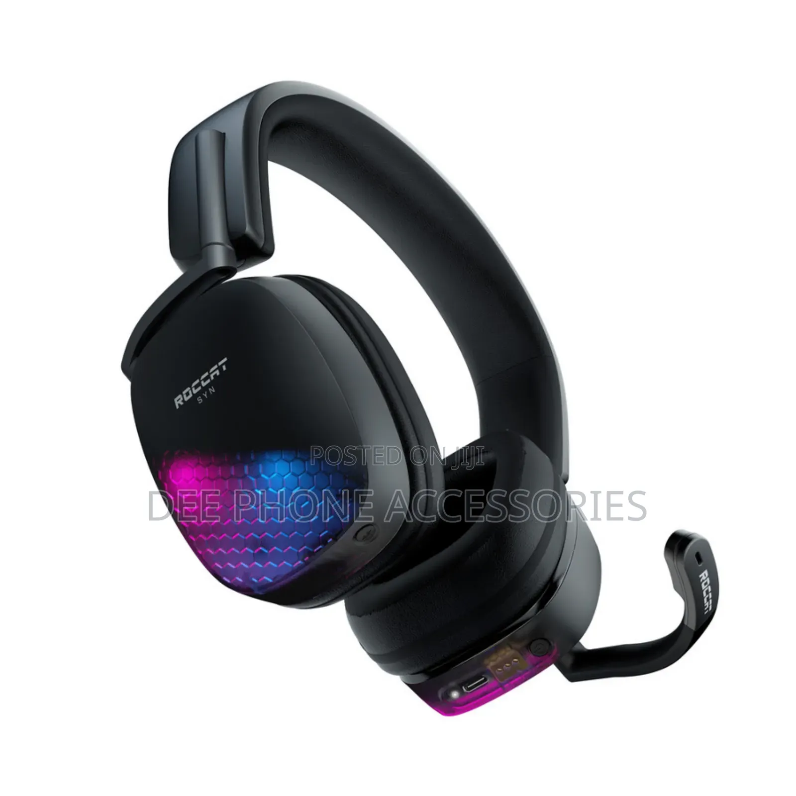 Max 16 RGB Wireless Headphones With External Mic