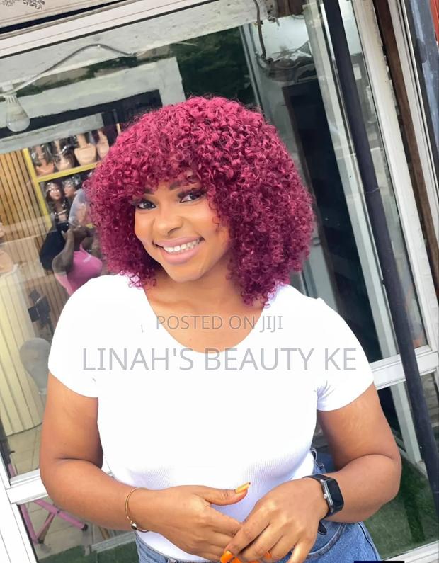 99j Curly Fringe Wig