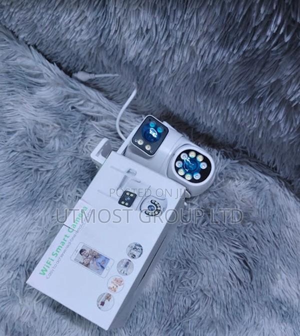 Icsee Wifi Dual Lens PTZ Camera 360 Guard