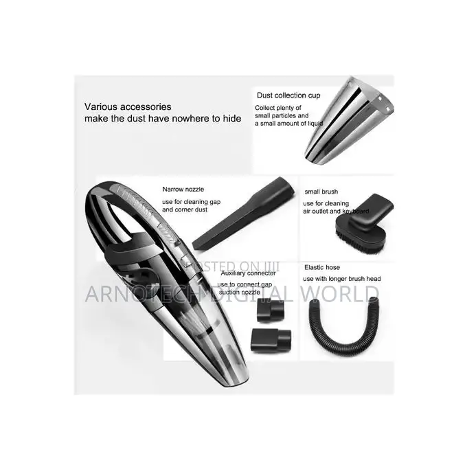 Portable Wireless Vehicle / Home Vacuum Cleaner