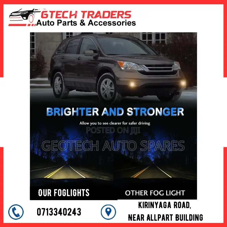 Honda Cr-v Foglights Year 2010-2011