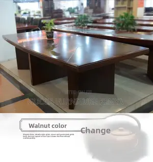 2.4 Meters Mahogany Office Conference Table