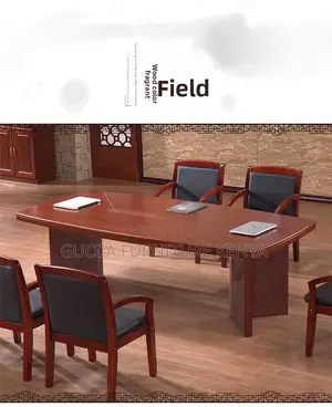 2.4 Meters Mahogany Office Conference Table