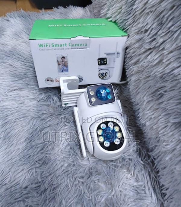 Icsee Smart Dual Lens Ptz Wifi Camera Hd